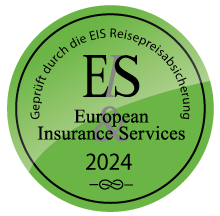 Chartersiegel und Qualitätsgarantie EIS-Reisepreisabsicherung