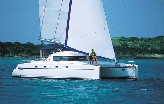 yachtcharter Katamaran segel Kat Belize 43 2