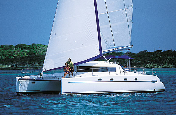 yachtcharter Katamaran segel Kat Belize 43 3