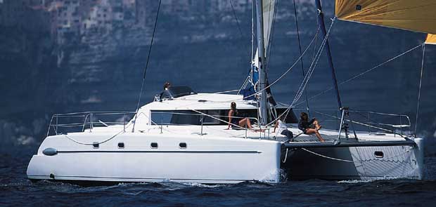 yachtcharter Katamaran segel Kat Belize 43 4