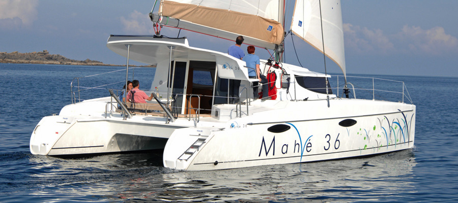 Charter Katamaran Sunja yachting Da Vinci Mahe 36 3