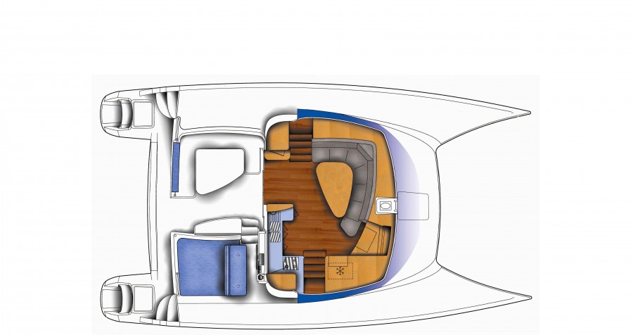 Charter Katamaran Sunja yachting Da Vinci sukosan Orana 44 11