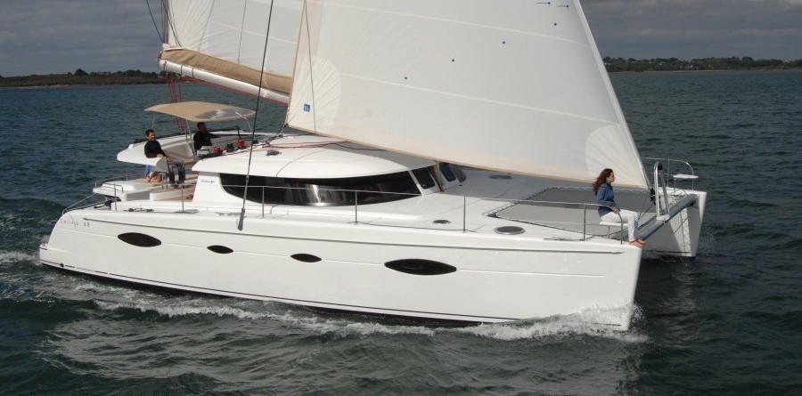 katamaran zu chartern bei Sunja Yachting salina 48 1