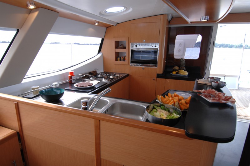 katamaran zu chartern bei Sunja Yachting salina 48 12