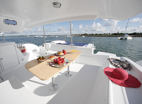 katamaran zu chartern bei Sunja Yachting salina 48 17