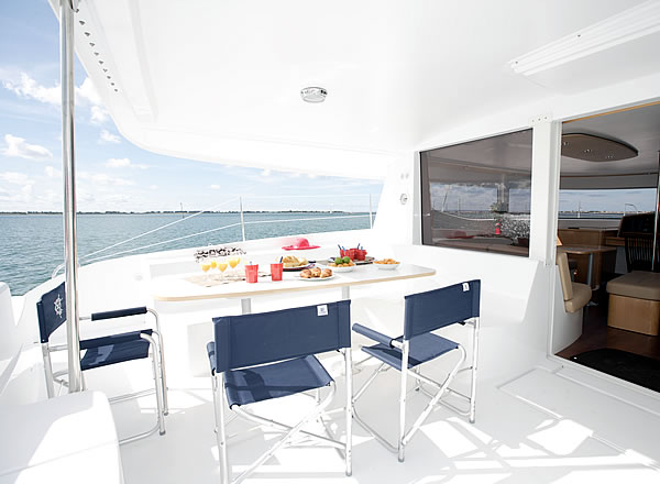 katamaran zu chartern bei Sunja Yachting salina 48 20