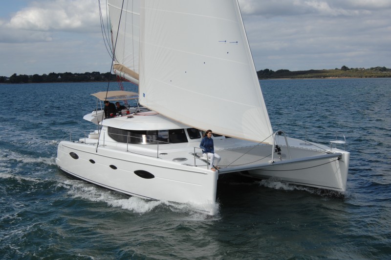 katamaran zu chartern bei Sunja Yachting salina 48 7