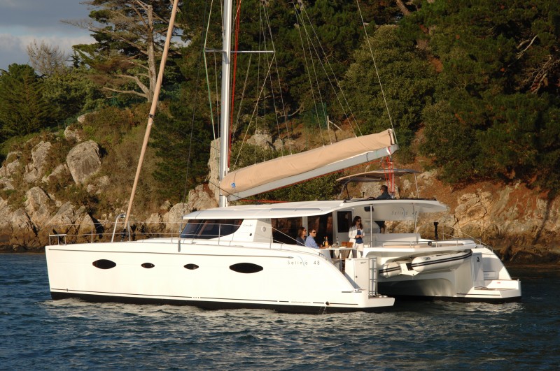 katamaran zu chartern bei Sunja Yachting salina 48 9