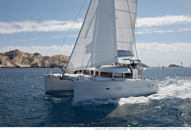 Charter segel yacht Katamaran Lagoon 400 10