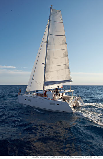 Charter segel yacht Katamaran Lagoon 400 12