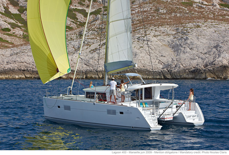 Charter segel yacht Katamaran Lagoon 400 14
