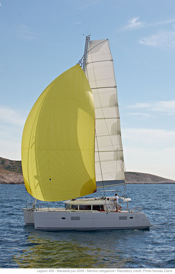 Charter segel yacht Katamaran Lagoon 400 15