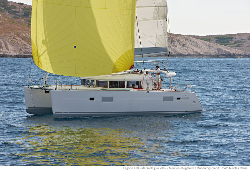 Charter segel yacht Katamaran Lagoon 400 16