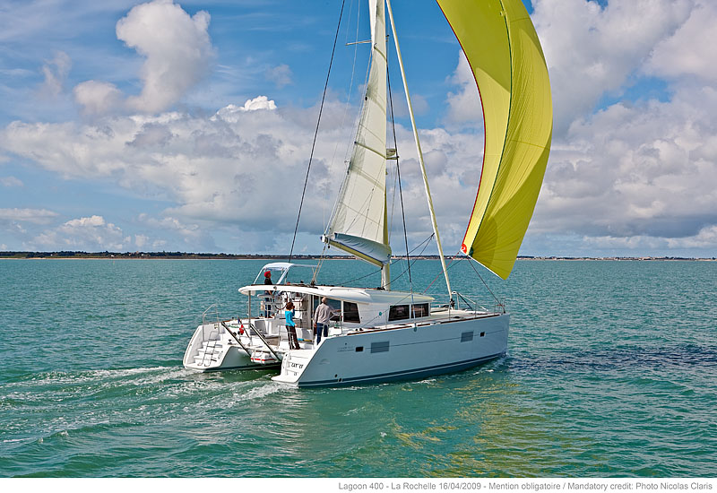 Charter segel yacht Katamaran Lagoon 400 17