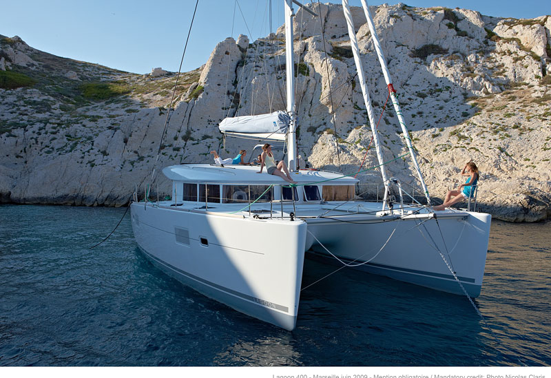 Charter segel yacht Katamaran Lagoon 400 19