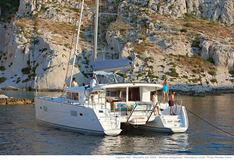 Charter segel yacht Katamaran Lagoon 400 21