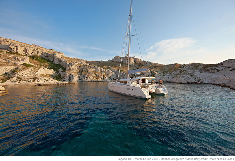 Charter segel yacht Katamaran Lagoon 400 22