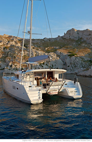 Charter segel yacht Katamaran Lagoon 400 24
