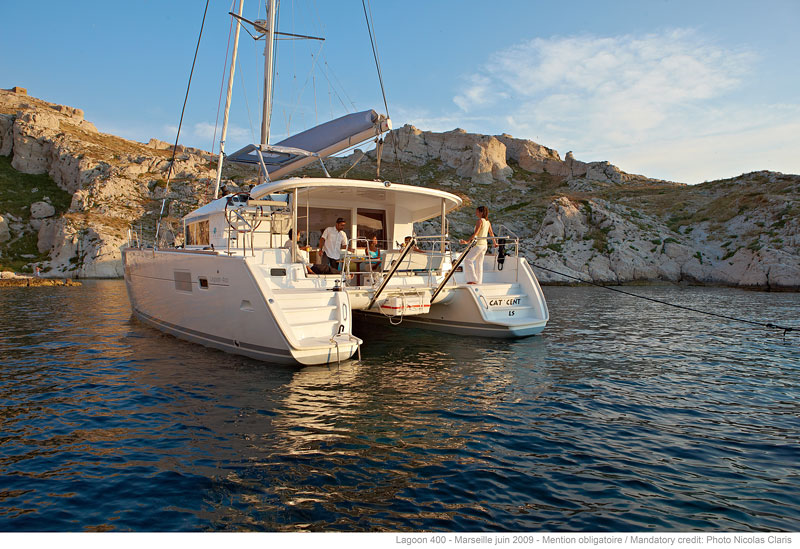 Charter segel yacht Katamaran Lagoon 400 26