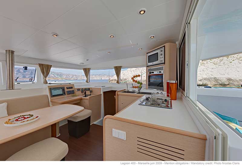 Charter segel yacht Katamaran Lagoon 400 33
