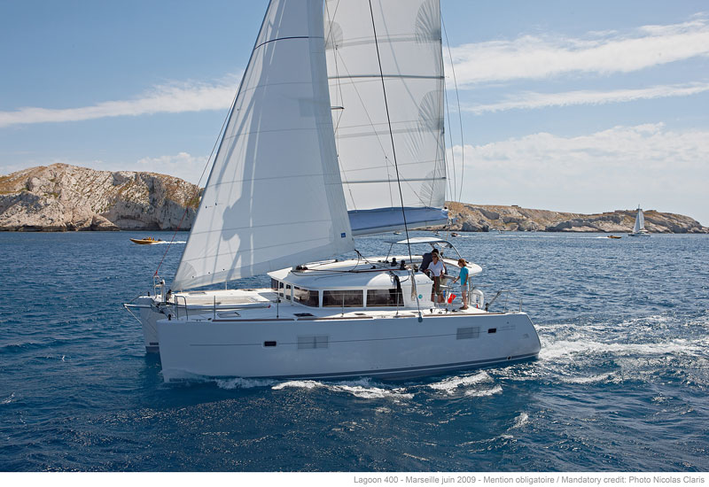 Charter segel yacht Katamaran Lagoon 400 9