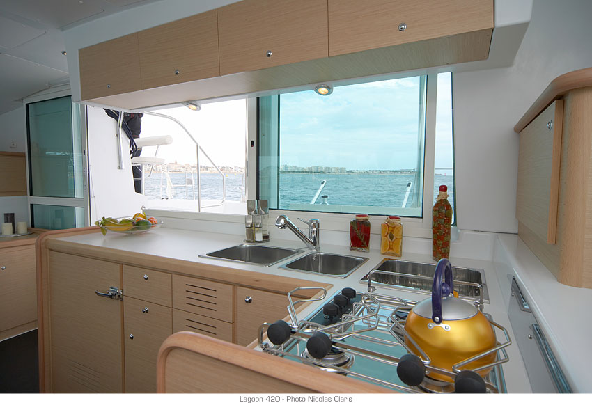 yacht charter Katamaran Sunja yachting segeln Lagoon 420 7