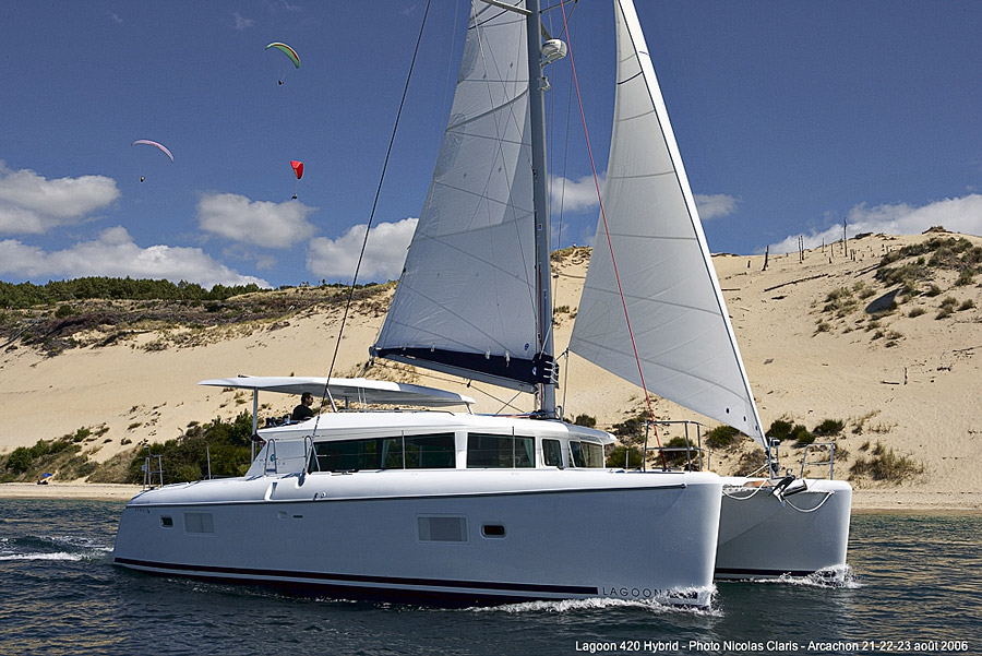 yacht charter Katamaran Sunja yachting segeln Lagoon 420 2