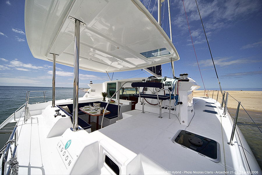yacht charter Katamaran Sunja yachting segeln Lagoon 420 5