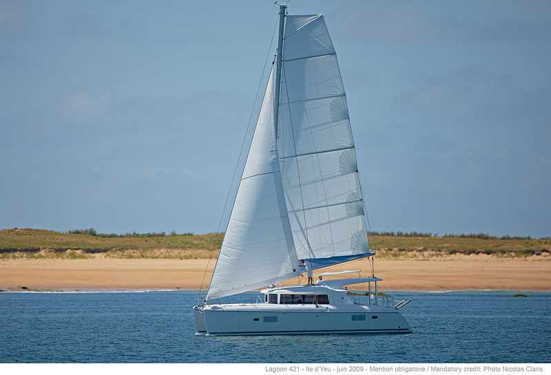 Charter segel yacht Katamaran Lagoon 421 10