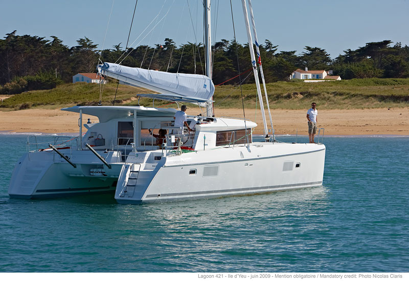 Charter segel yacht Katamaran Lagoon 421 13
