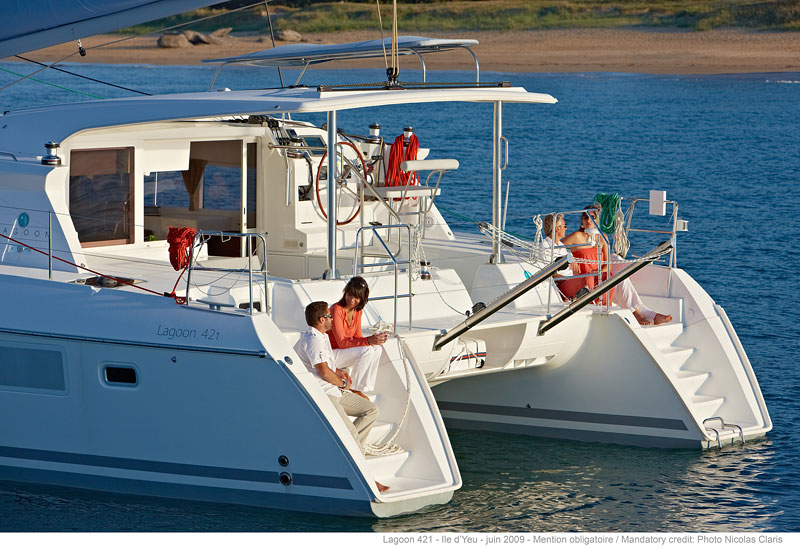 Charter segel yacht Katamaran Lagoon 421 16