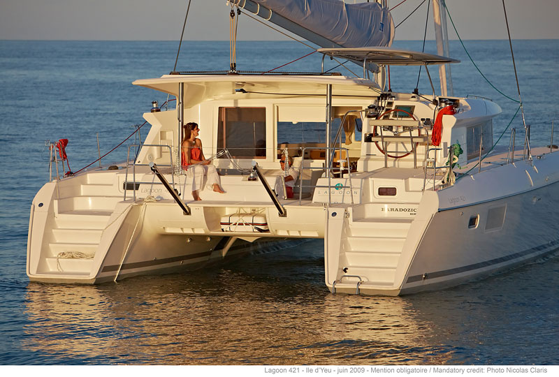 Charter segel yacht Katamaran Lagoon 421 17