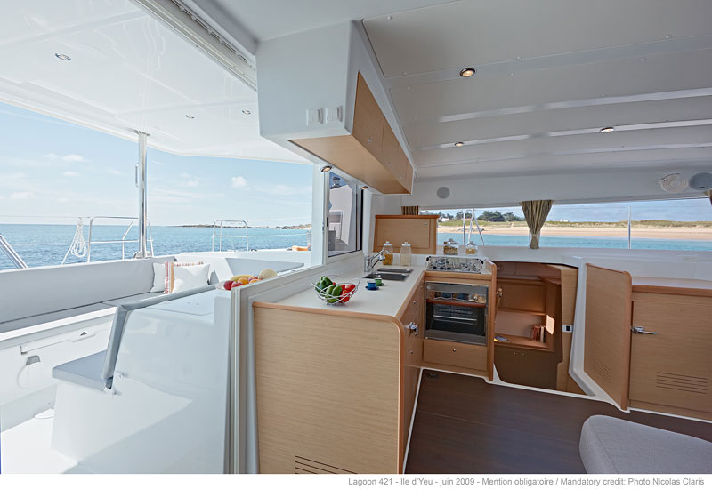 Charter segel yacht Katamaran Lagoon 421 23