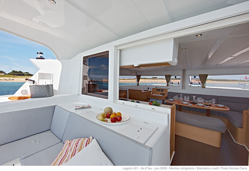 Charter segel yacht Katamaran Lagoon 421 24
