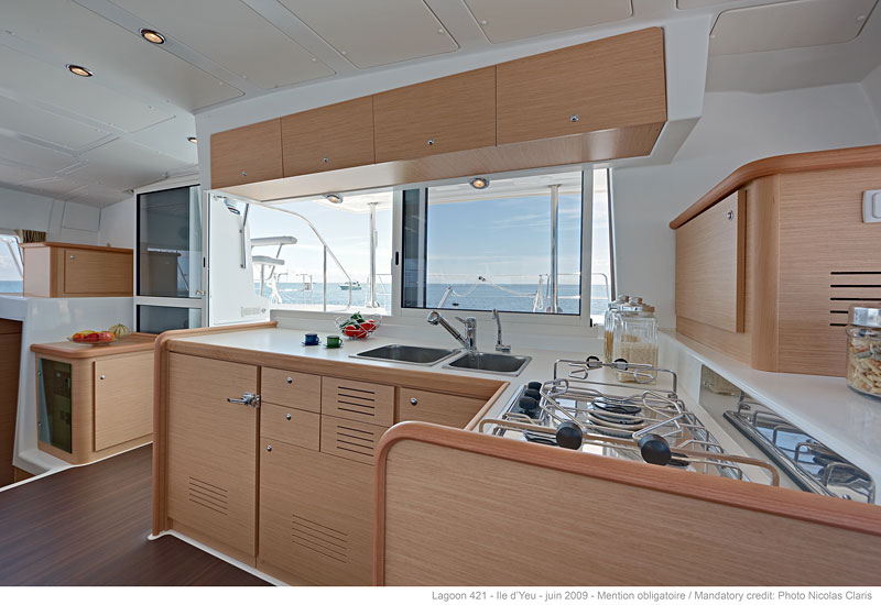 Charter segel yacht Katamaran Lagoon 421 27