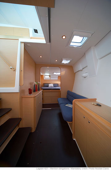 Charter segel yacht Katamaran Lagoon 421 28