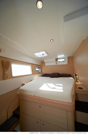 Charter segel yacht Katamaran Lagoon 421 34