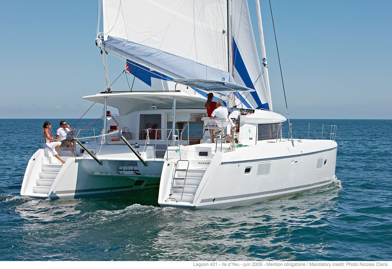 Charter segel yacht Katamaran Lagoon 421 7