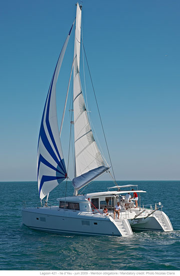 Charter segel yacht Katamaran Lagoon 421 8