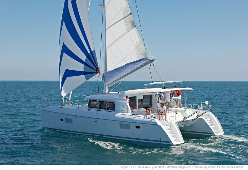 Charter segel yacht Katamaran Lagoon 421 9