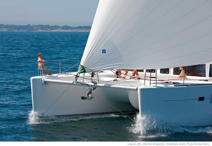 Charter segel yacht Katamaran Lagoon 450 13