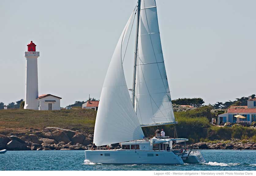 Charter segel yacht Katamaran Lagoon 450 16