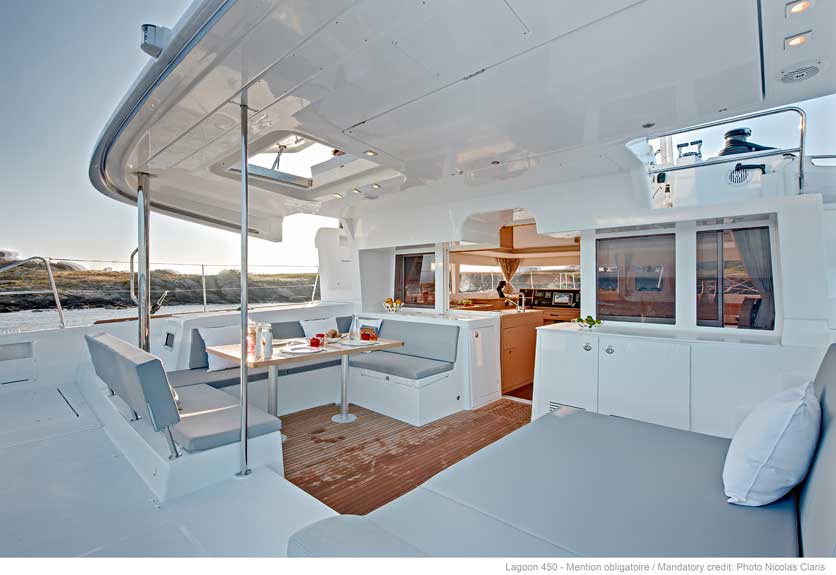 Charter segel yacht Katamaran Lagoon 450 18