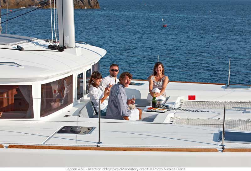 Charter segel yacht Katamaran Lagoon 450 22