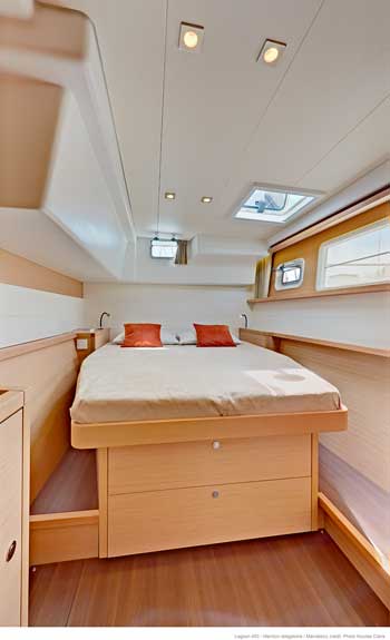 Charter segel yacht Katamaran Lagoon 450 37