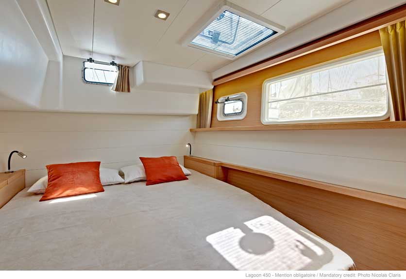 Charter segel yacht Katamaran Lagoon 450 38