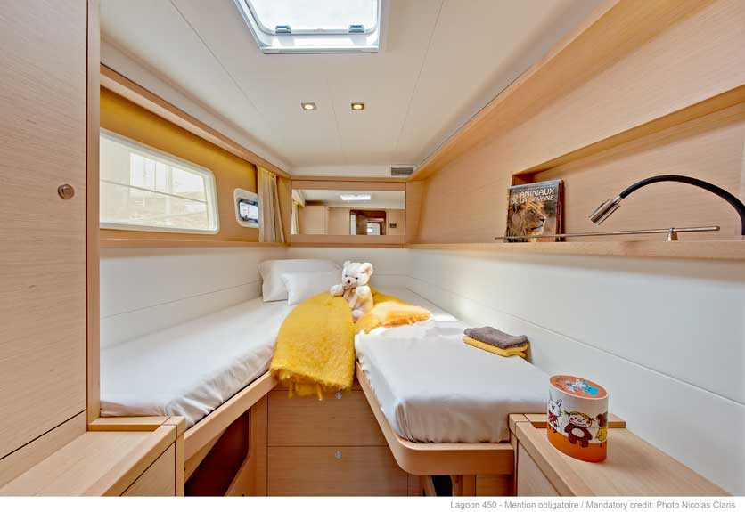 Charter segel yacht Katamaran Lagoon 450 40