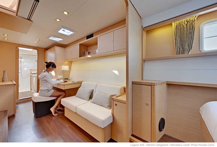 Charter segel yacht Katamaran Lagoon 450 43