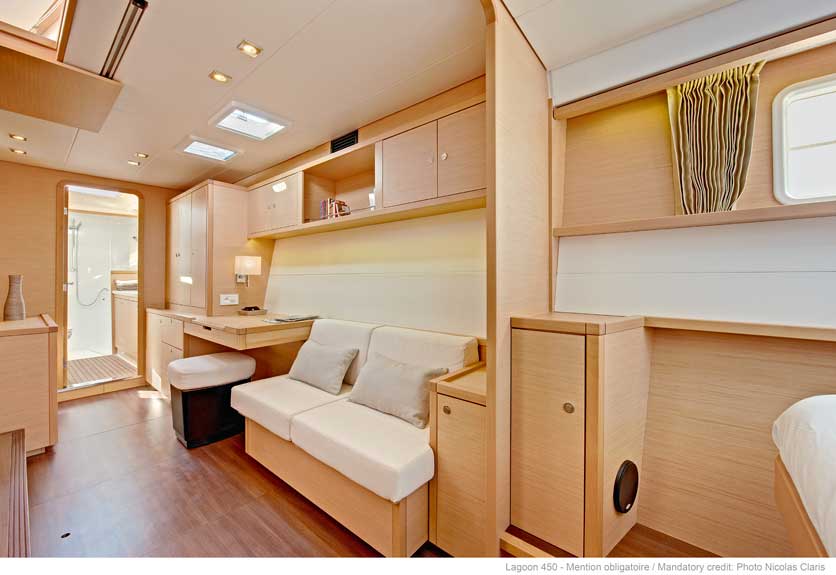 Charter segel yacht Katamaran Lagoon 450 44