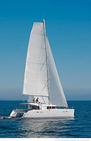 Charter segel yacht Katamaran Lagoon 450 12